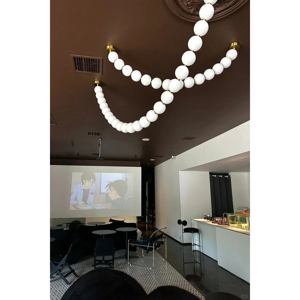 Pearl Necklace Chandelier — view 43