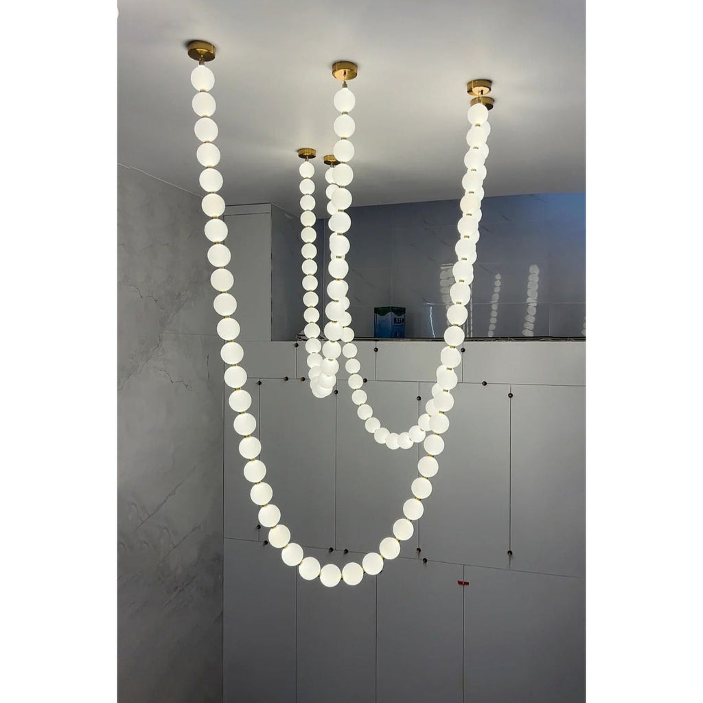 Pearl Necklace Chandelier — view 42
