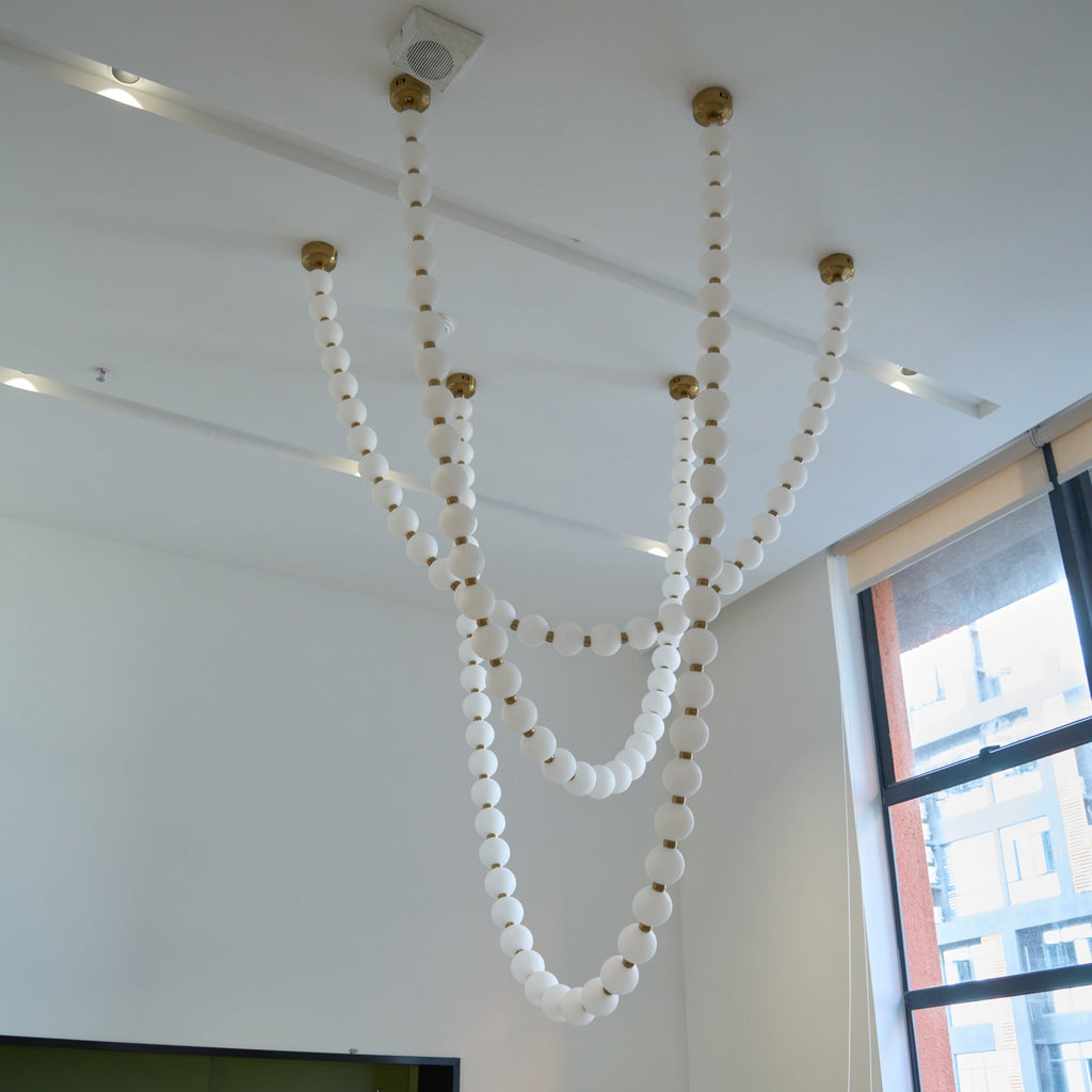 Pearl Necklace Chandelier — view 17