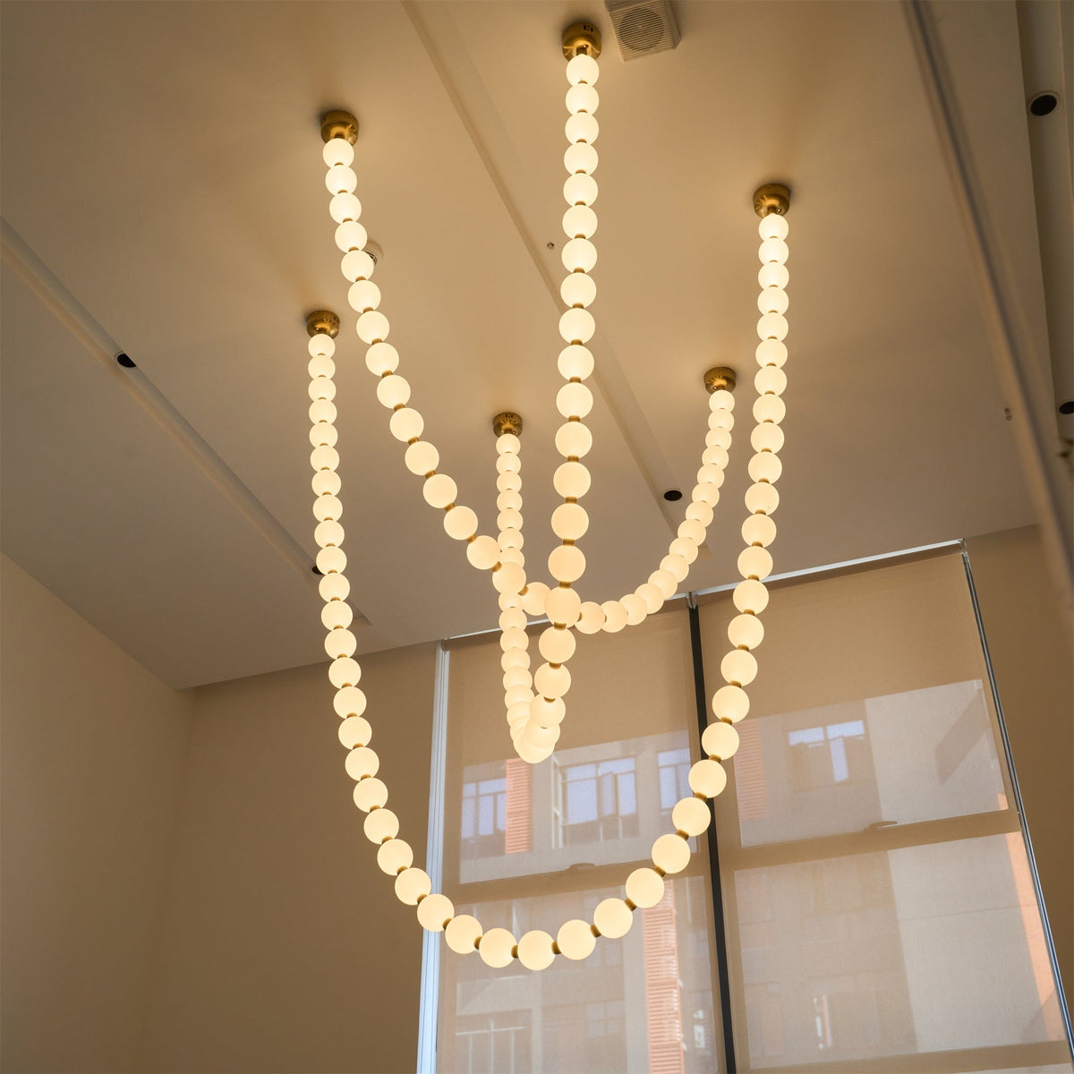 Pearl Necklace Chandelier — view 10