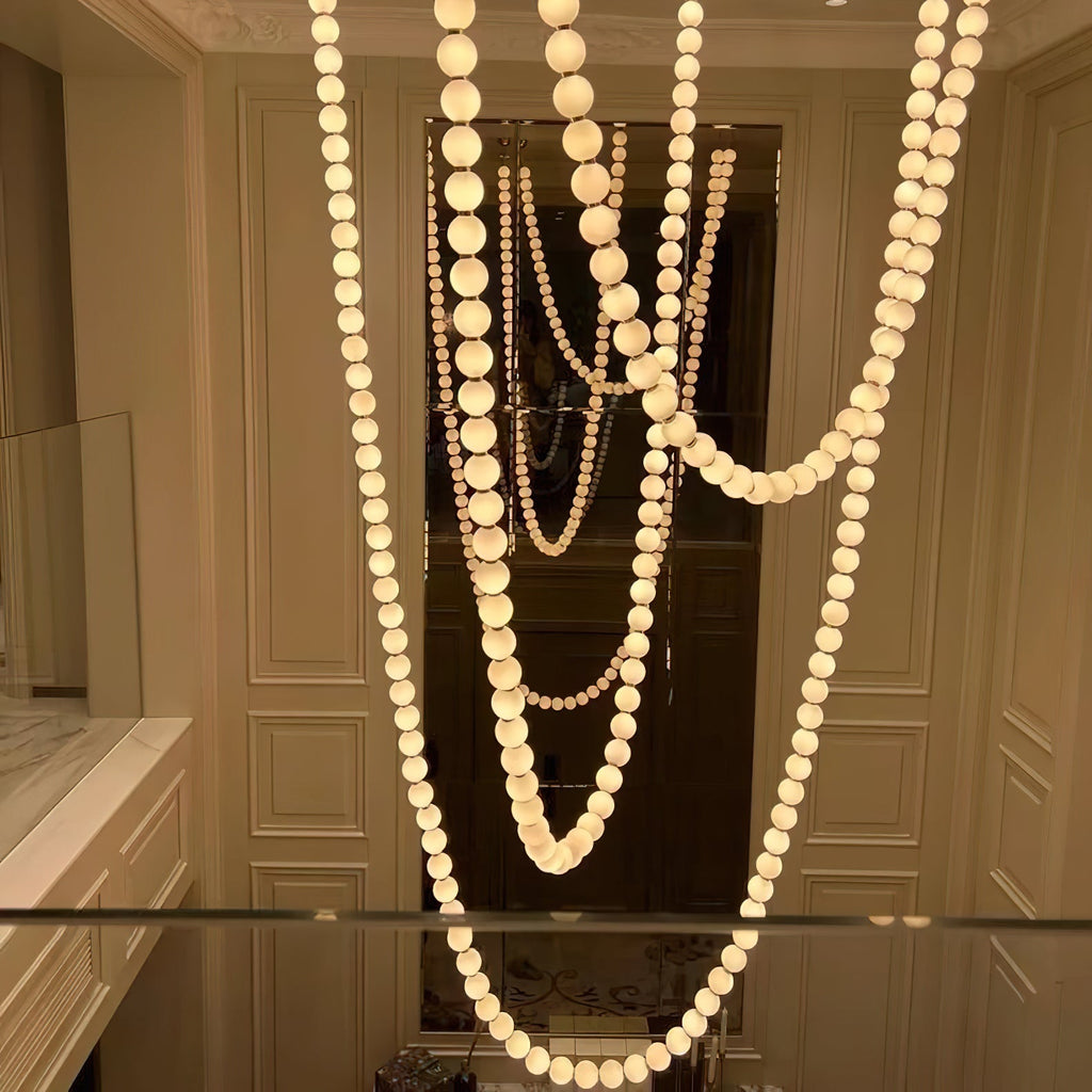 Pearl Necklace Chandelier — view 23