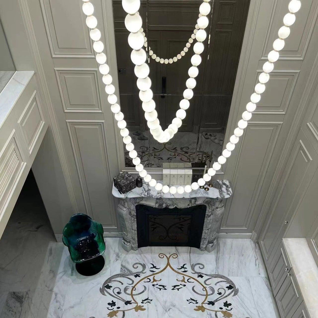 Pearl Necklace Chandelier — view 24