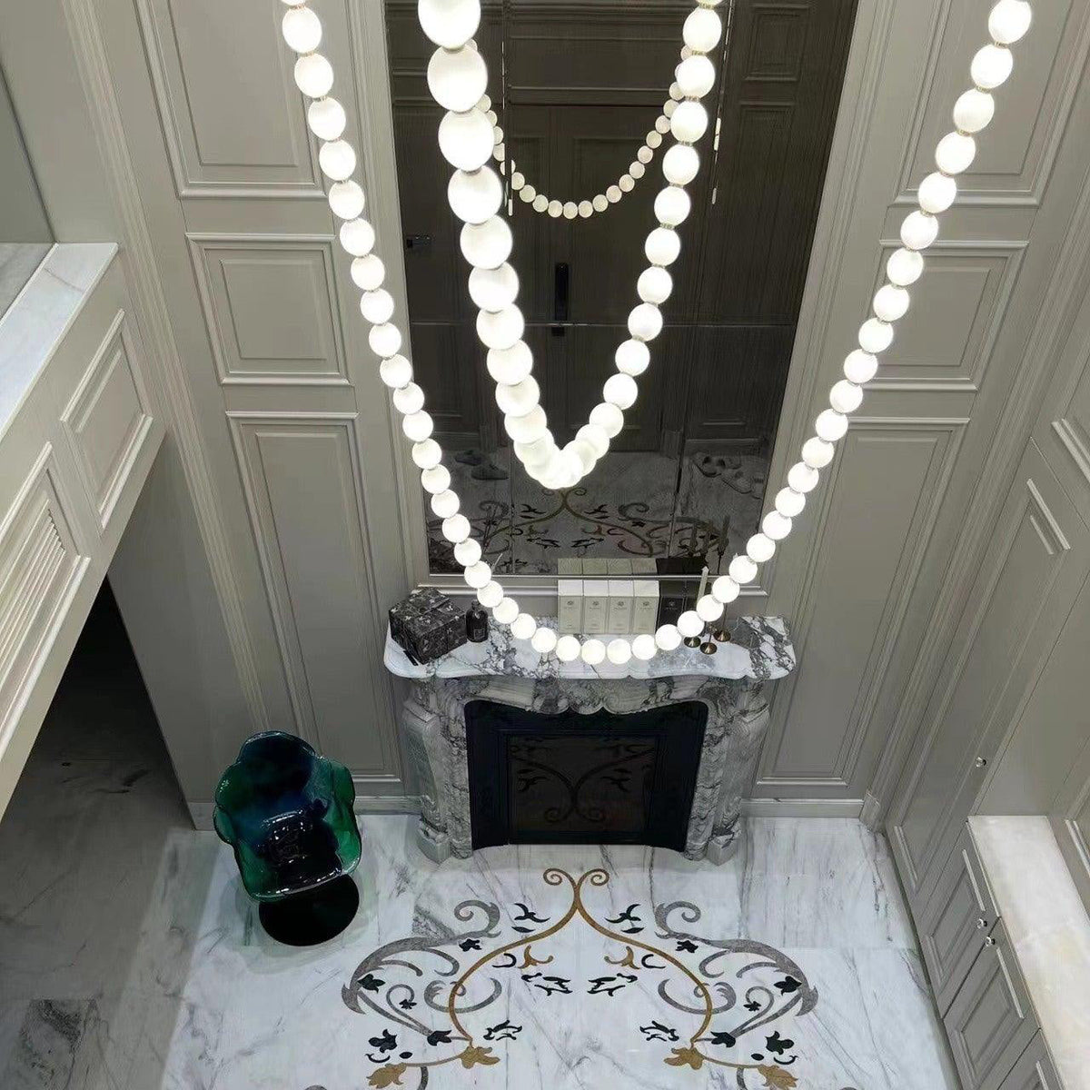 Pearl Necklace Chandelier — view 24