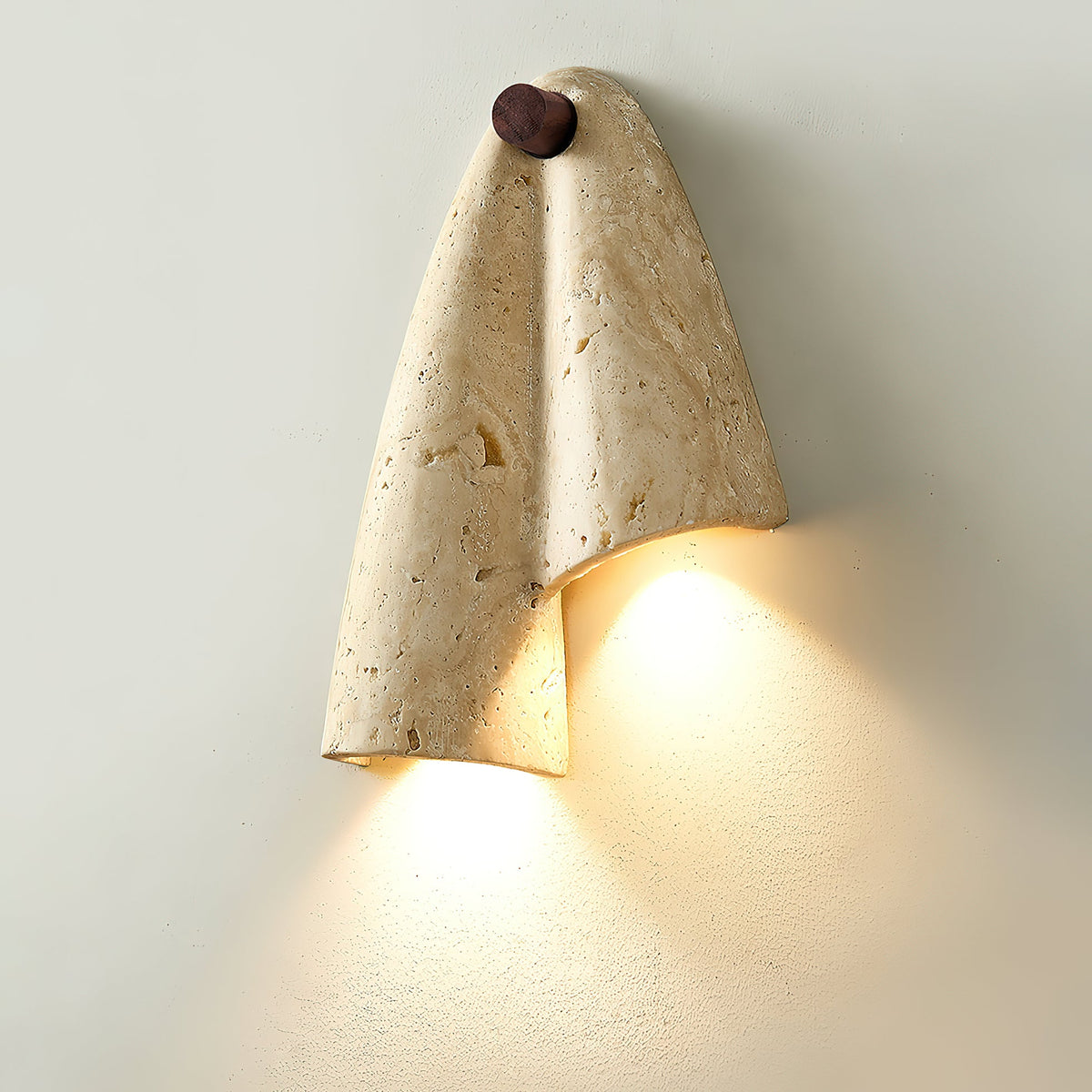 Pearlmont Travertine Wall Lamp — view 14
