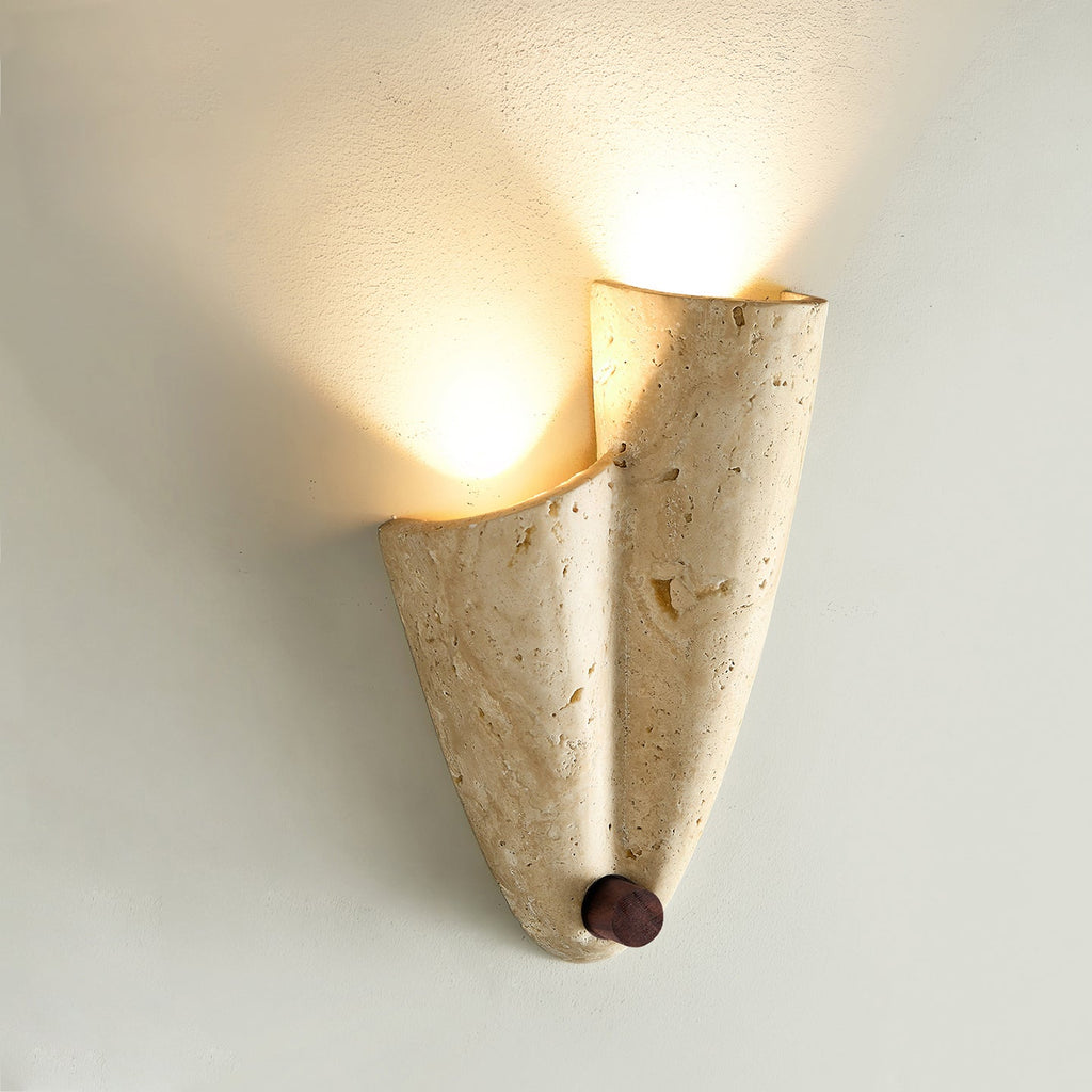 Pearlmont Travertine Wall Lamp — view 16