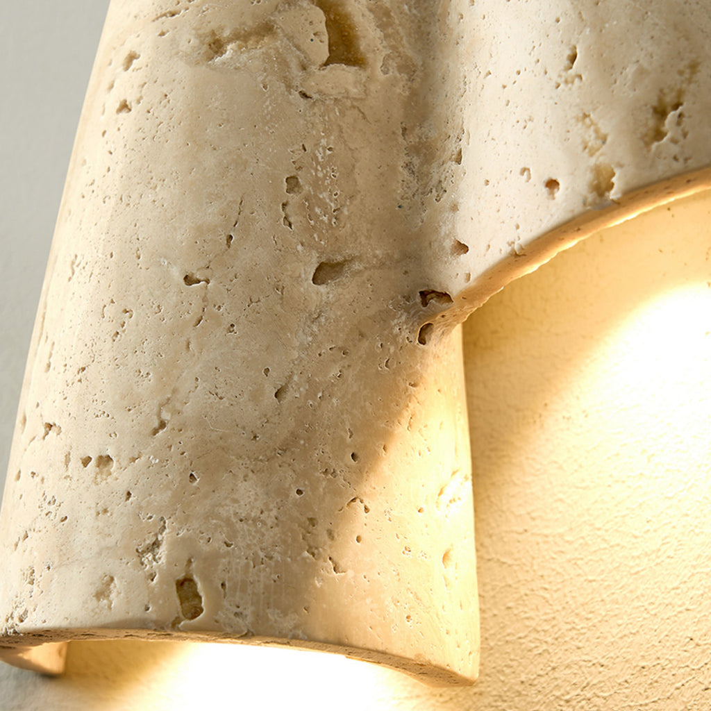 Pearlmont Travertine Wall Lamp — view 17