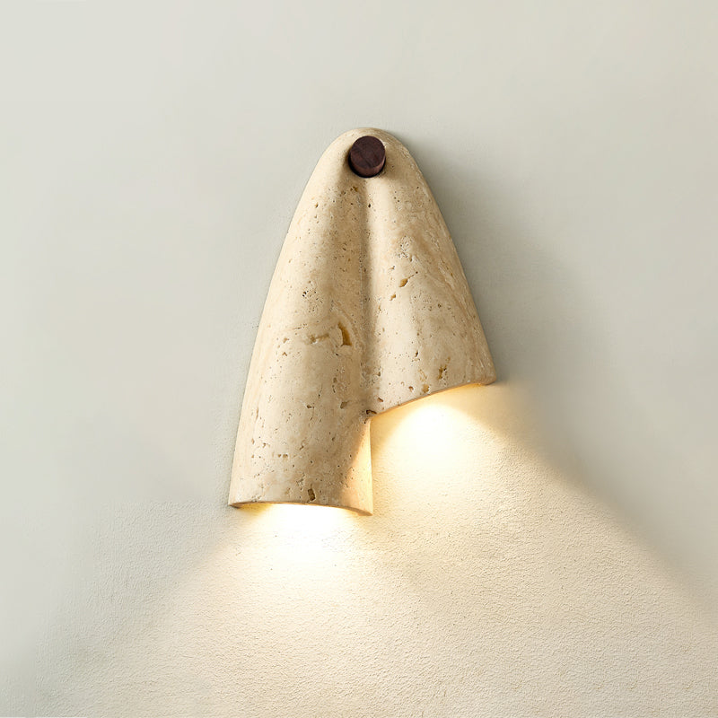 Pearlmont Travertine Wall Lamp — view 8