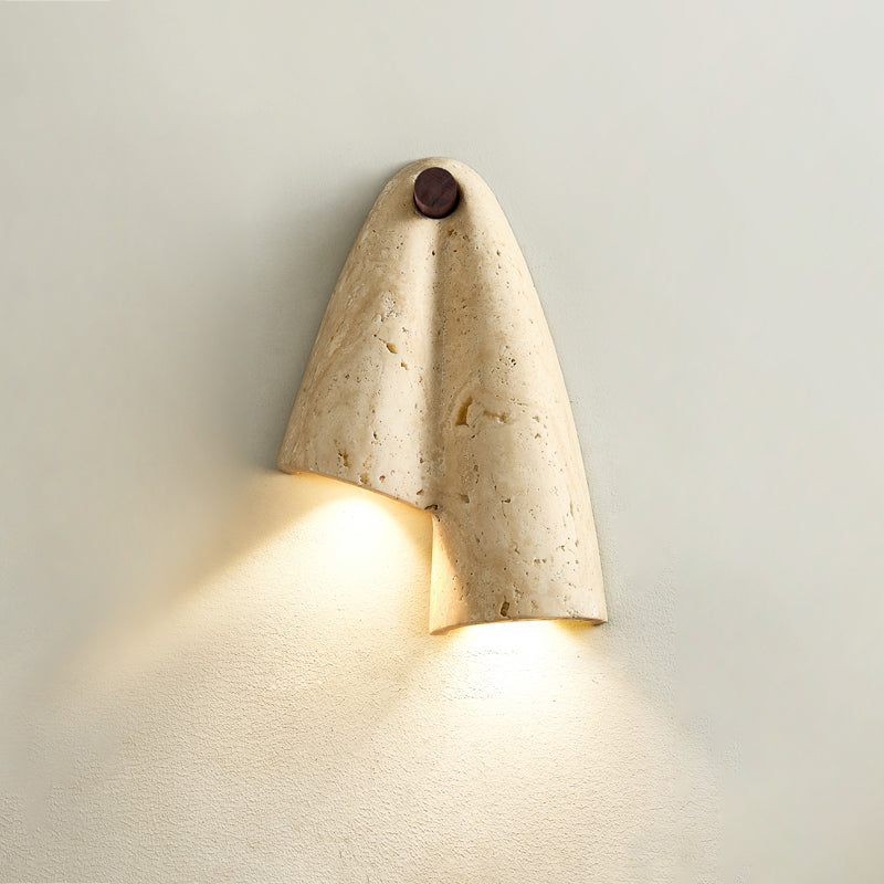 Pearlmont Travertine Wall Lamp — view 9