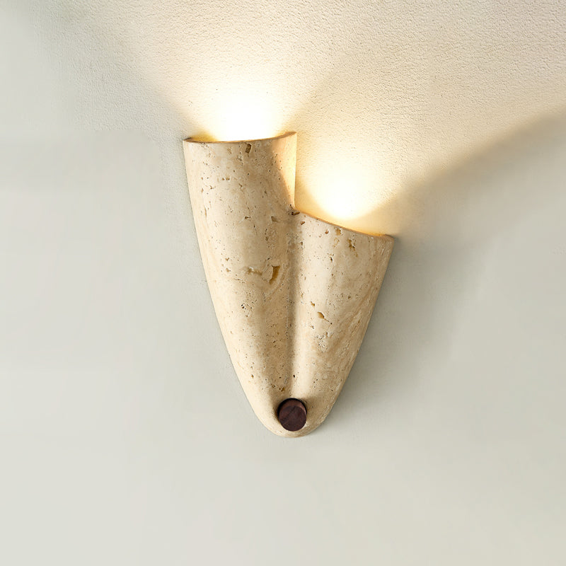 Pearlmont Travertine Wall Lamp — view 10