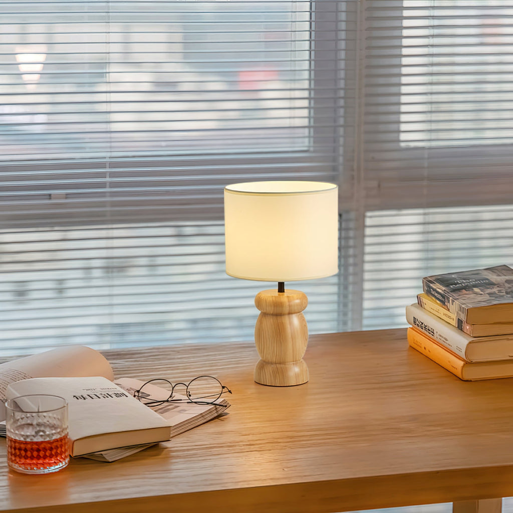 Pebble Wood Table Lamp — view 2