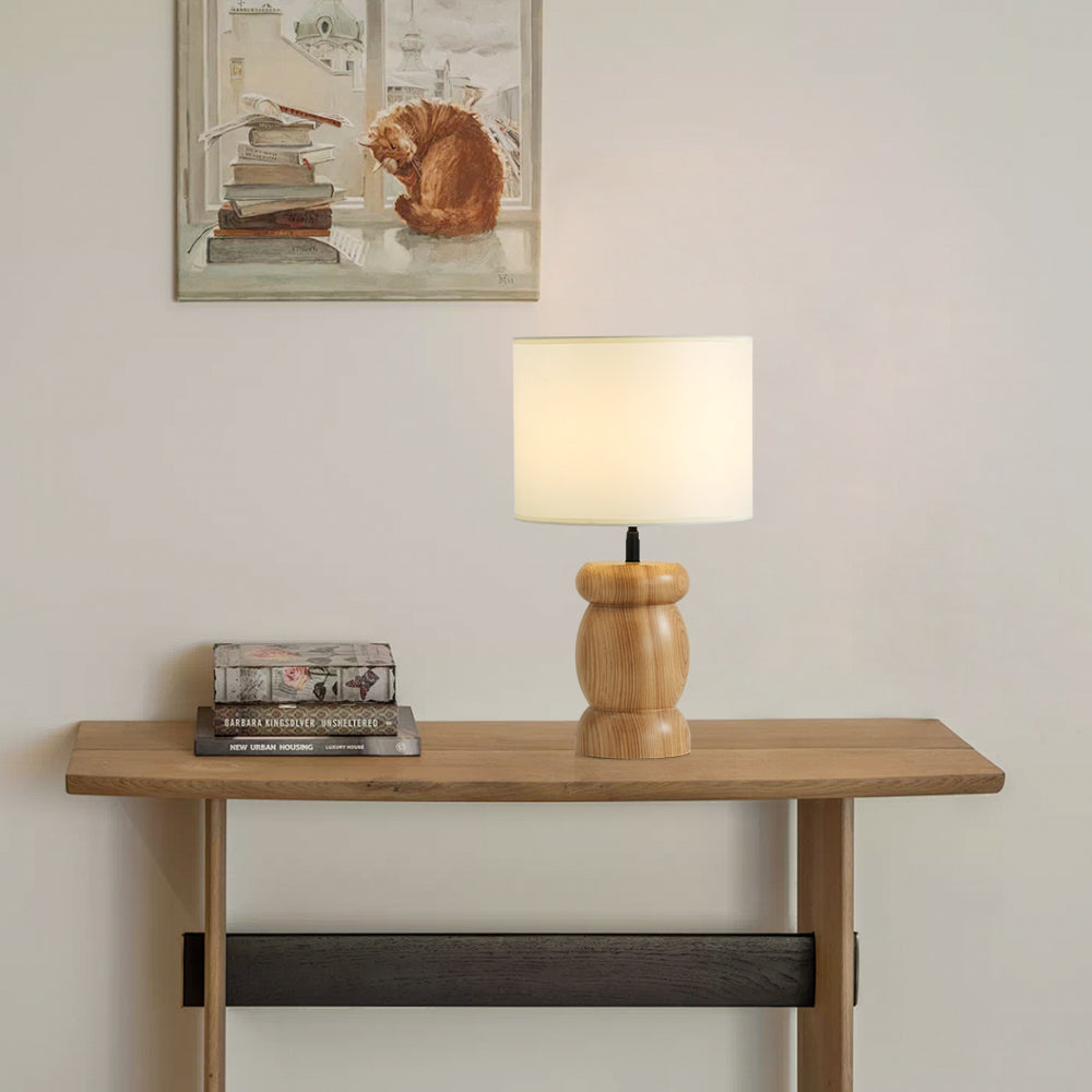 Pebble Wood Table Lamp — view 5