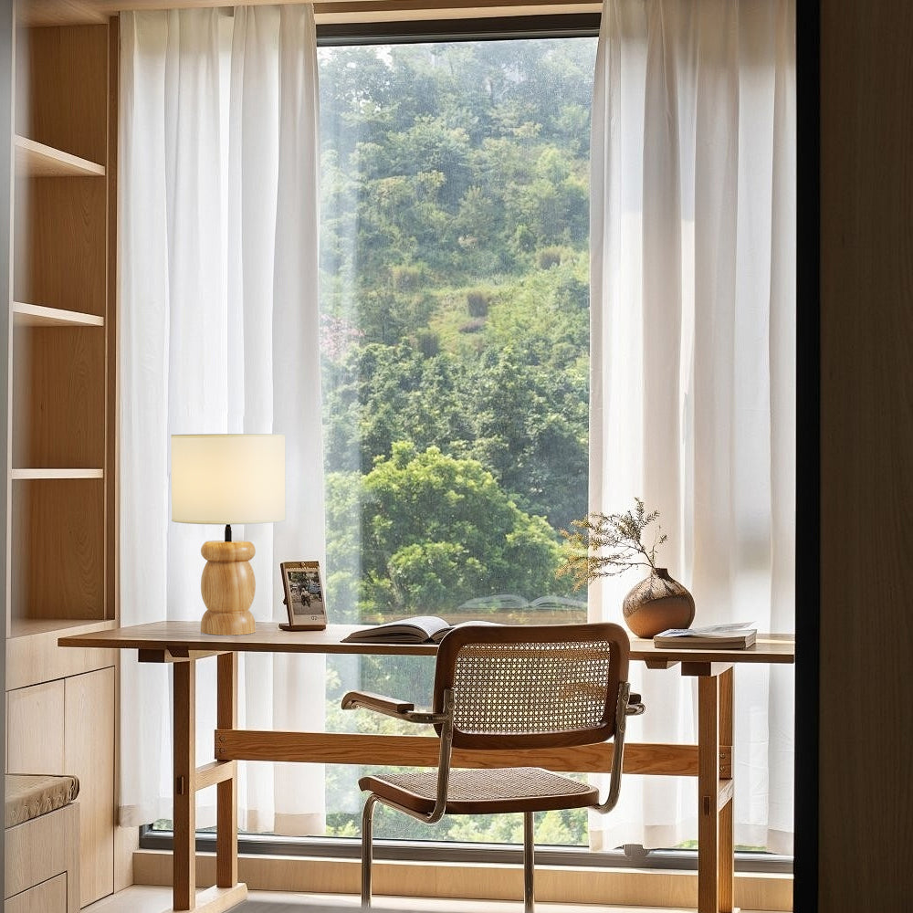 Pebble Wood Table Lamp — view 8