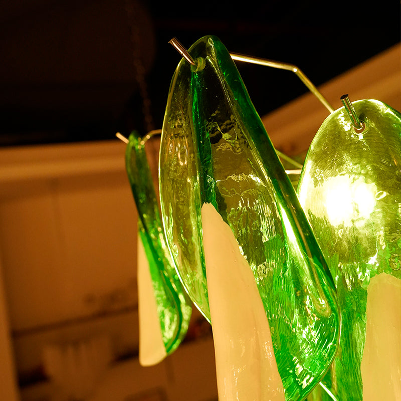 Saddle Green Chandelier