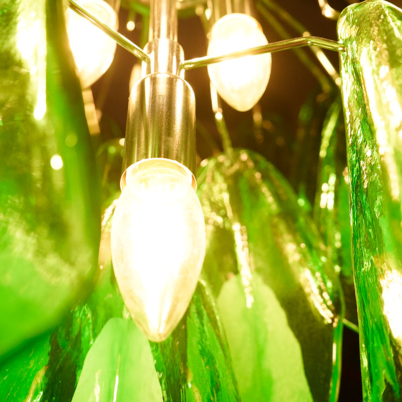 Saddle Green Chandelier