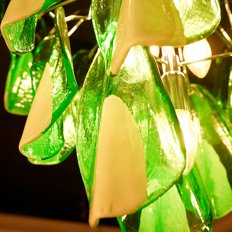 Saddle Green Chandelier