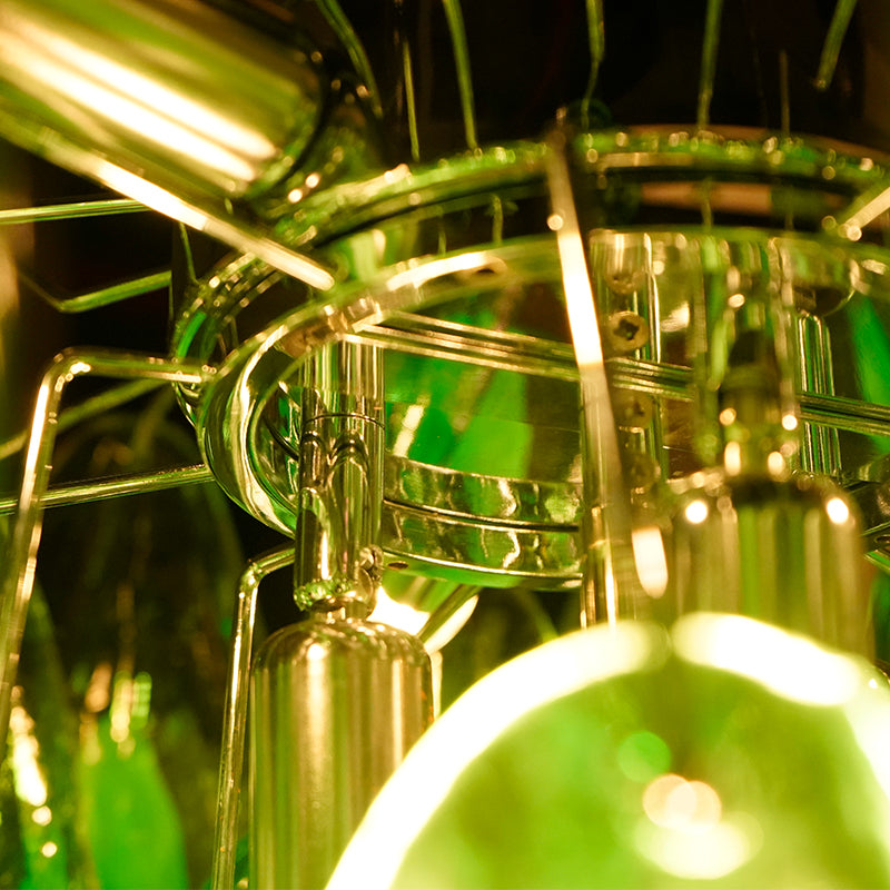 Saddle Green Chandelier