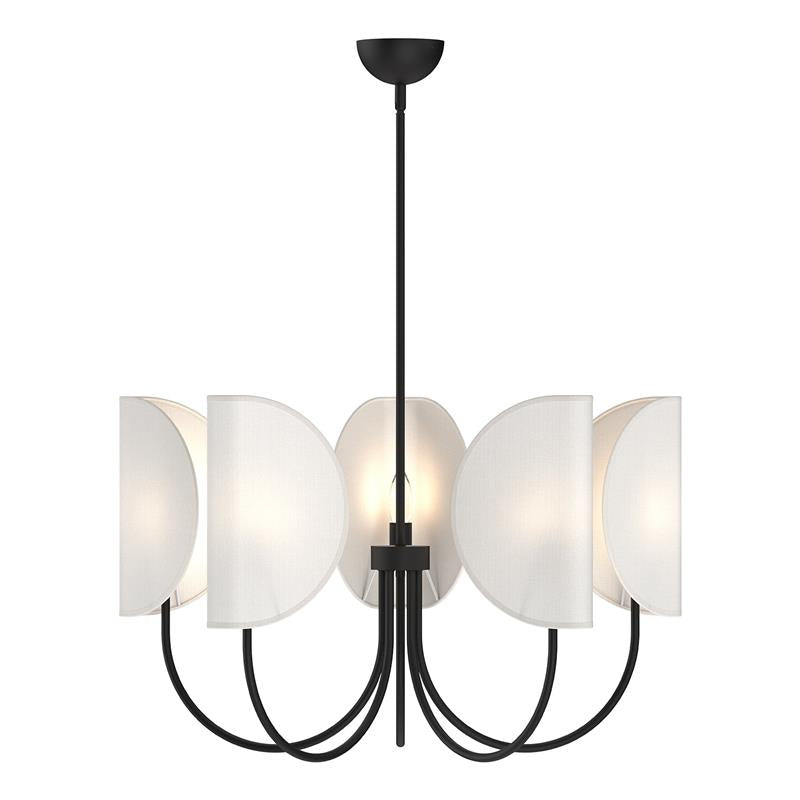 Leaf Brass Chandelier — view 19