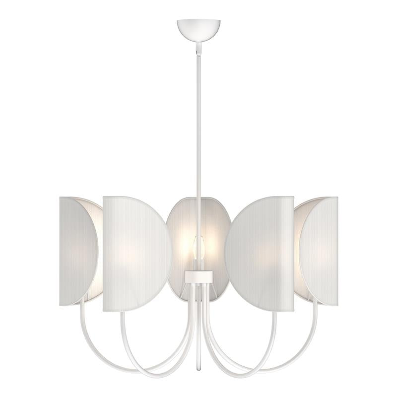 Leaf Brass Chandelier — view 20