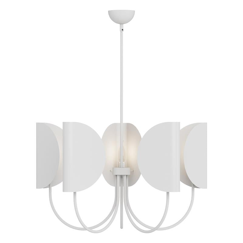 Leaf Brass Chandelier — view 21