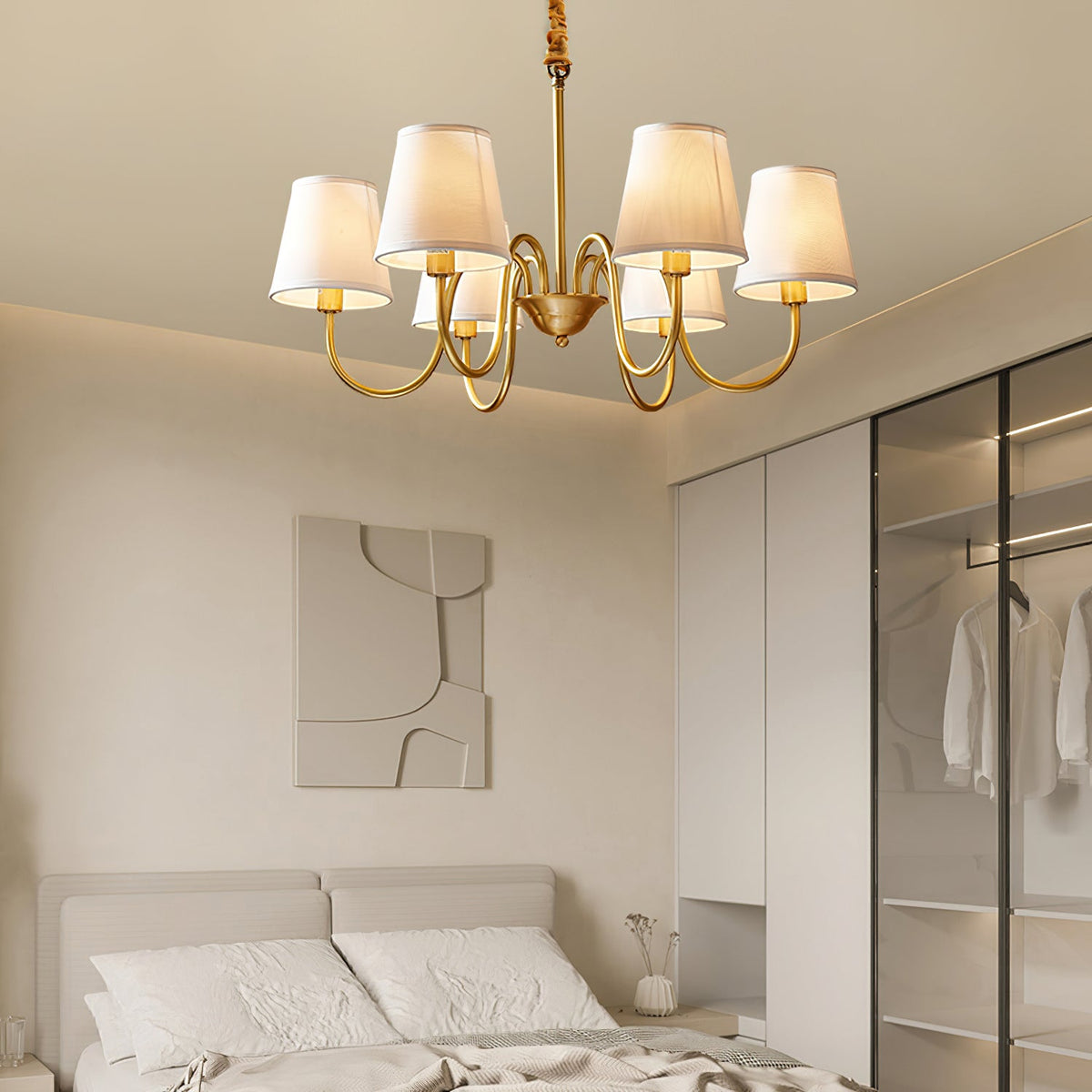 Aged Stacey Chandelier — view 32