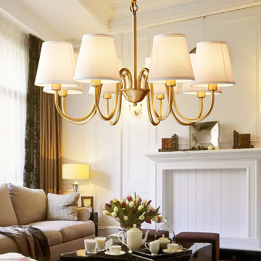 Aged Stacey Chandelier — view 28