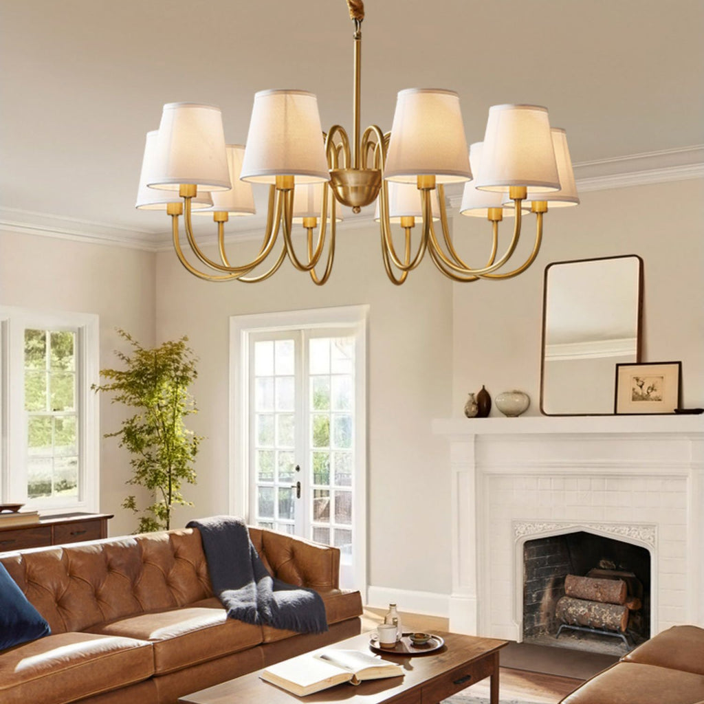 Aged Stacey Chandelier — view 24