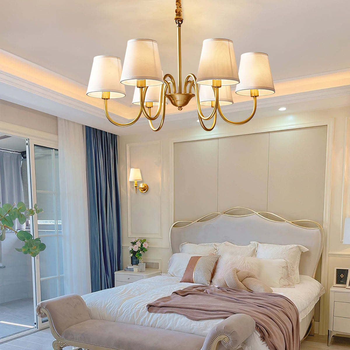 Aged Stacey Chandelier — view 33