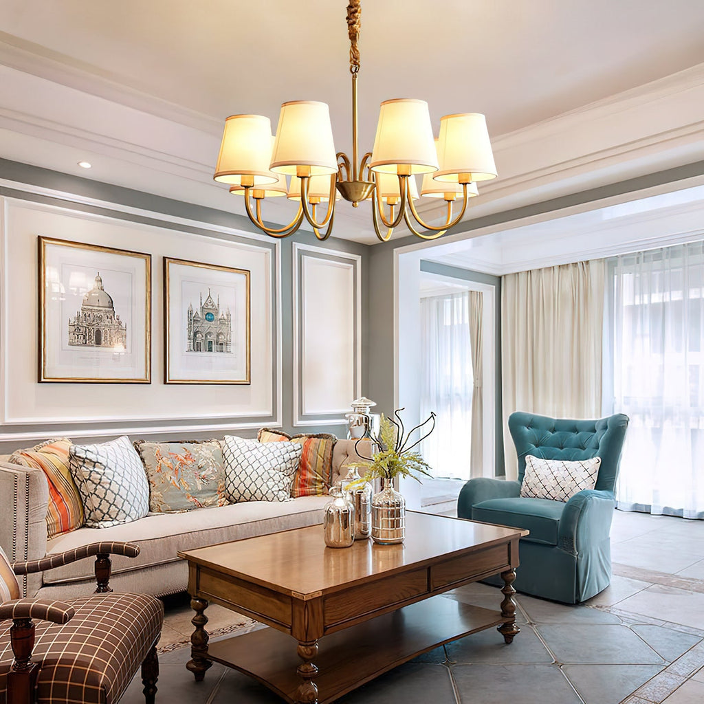 Aged Stacey Chandelier — view 26