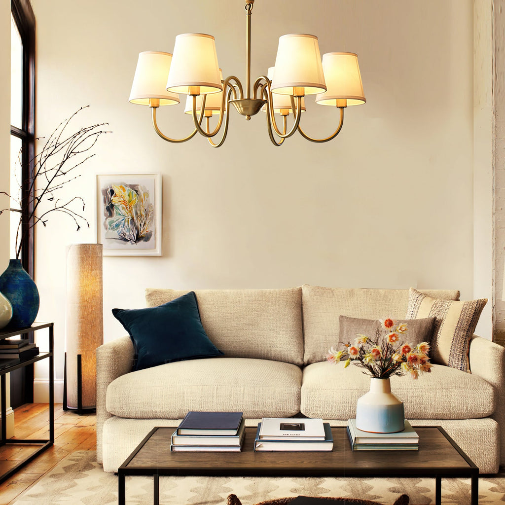 Aged Stacey Chandelier — view 34