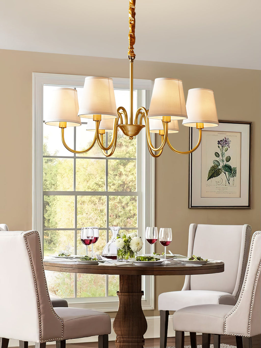 Aged Stacey Chandelier — view 37