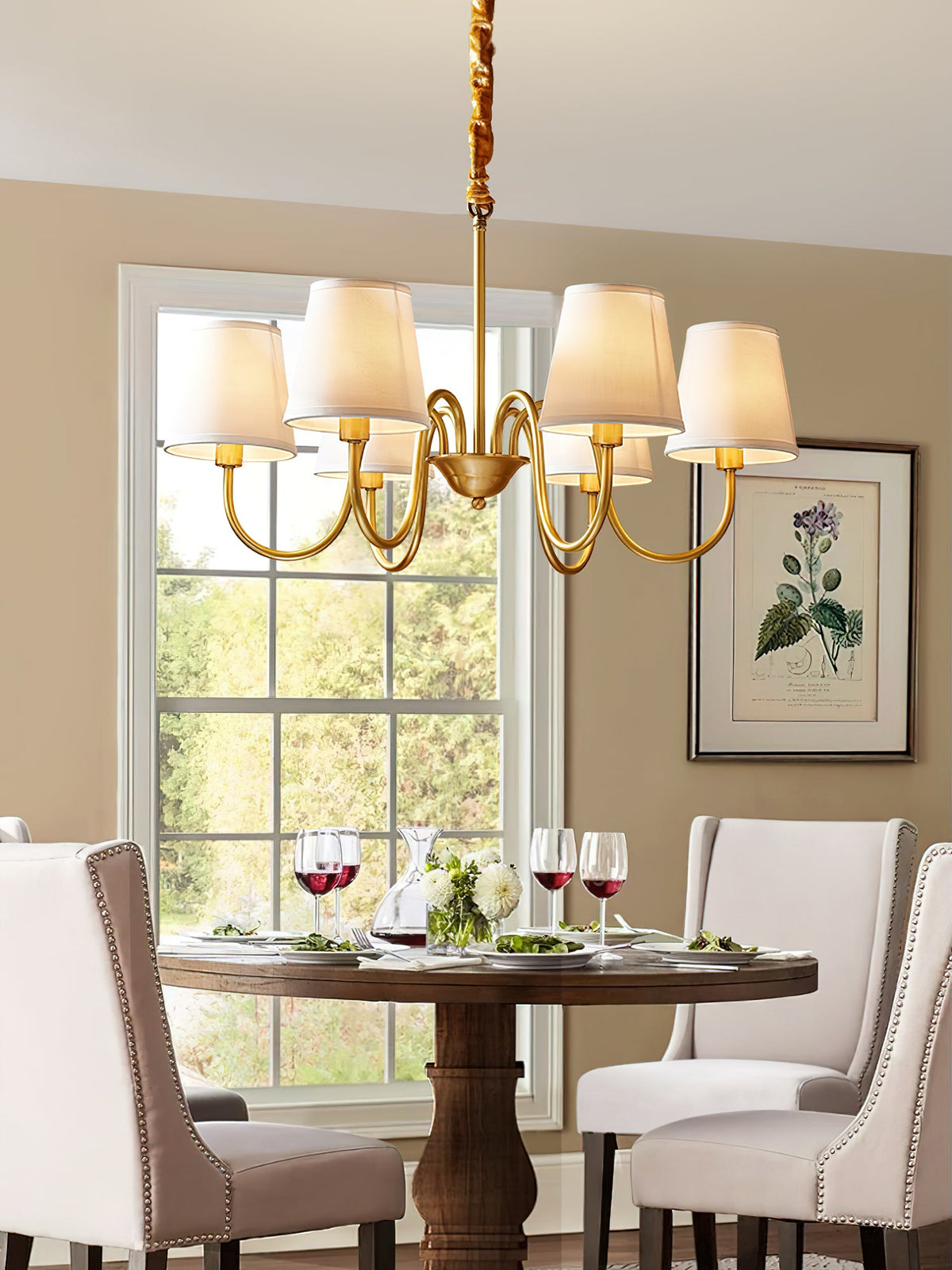 Aged Stacey Chandelier — view 37