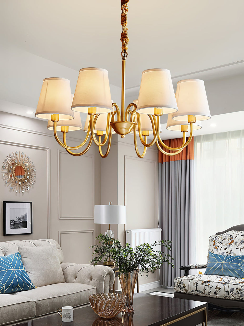 Aged Stacey Chandelier — view 38