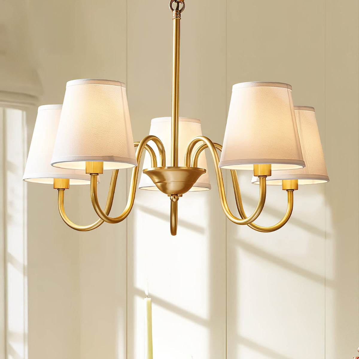 Aged Stacey Chandelier — view 35