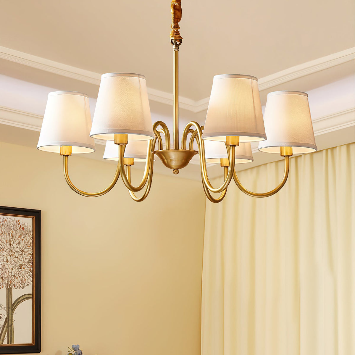 Aged Stacey Chandelier — view 36