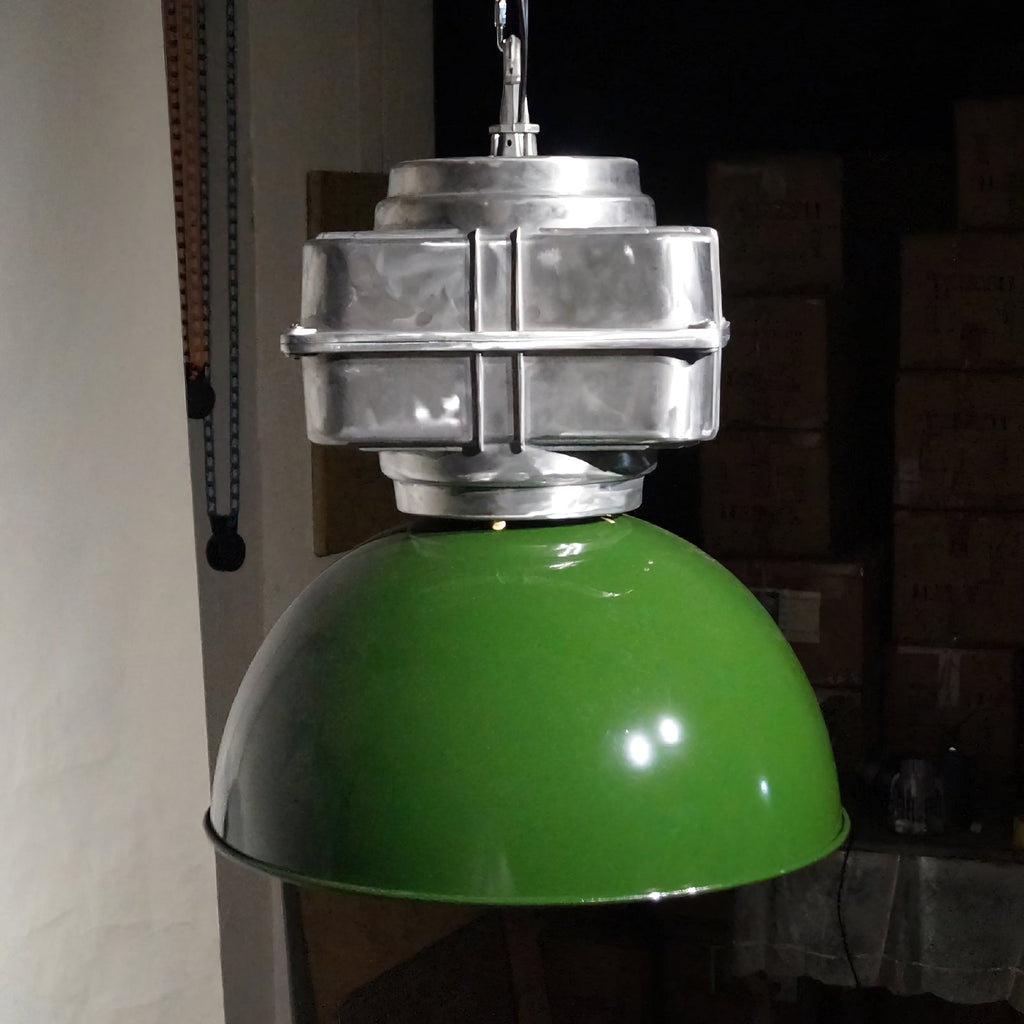 Thorlux Green Swag Light — view 14