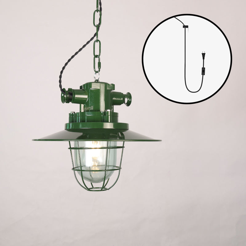 Thorlux Green Swag Light — view 12