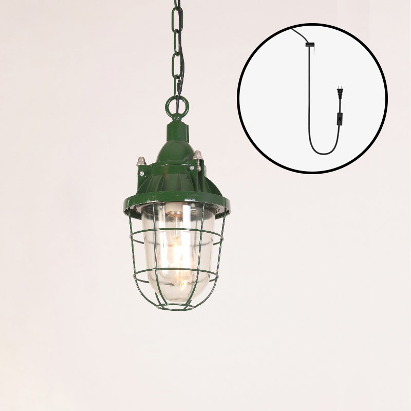 Thorlux Green Swag Light — view 13