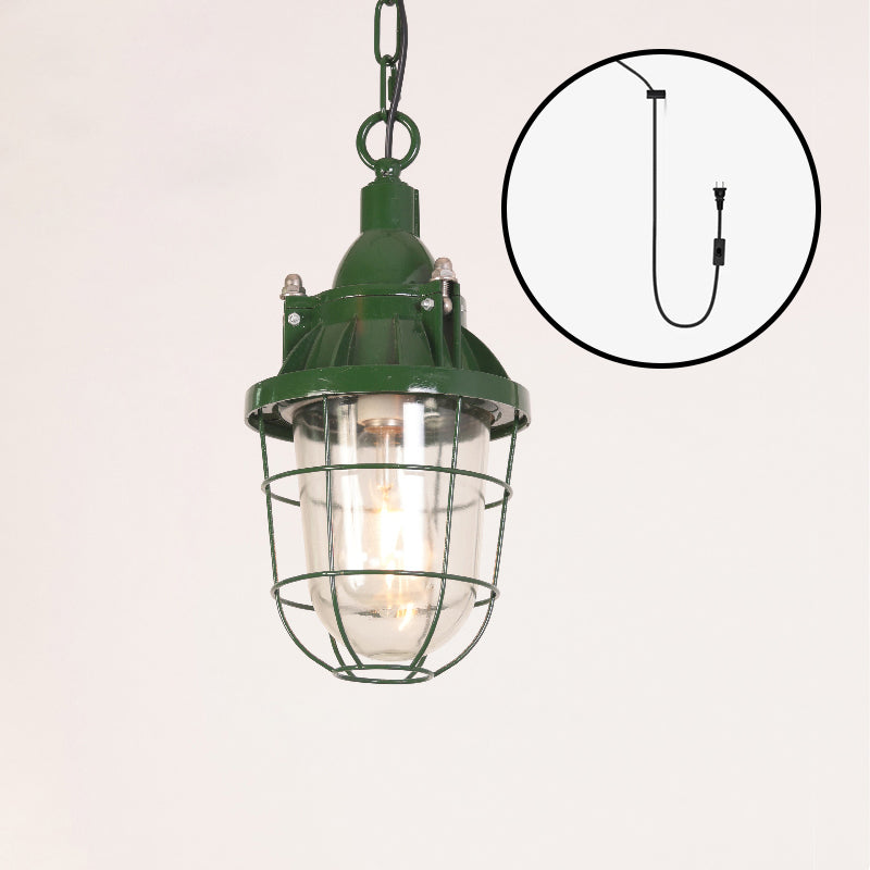 Thorlux Green Swag Light — view 15