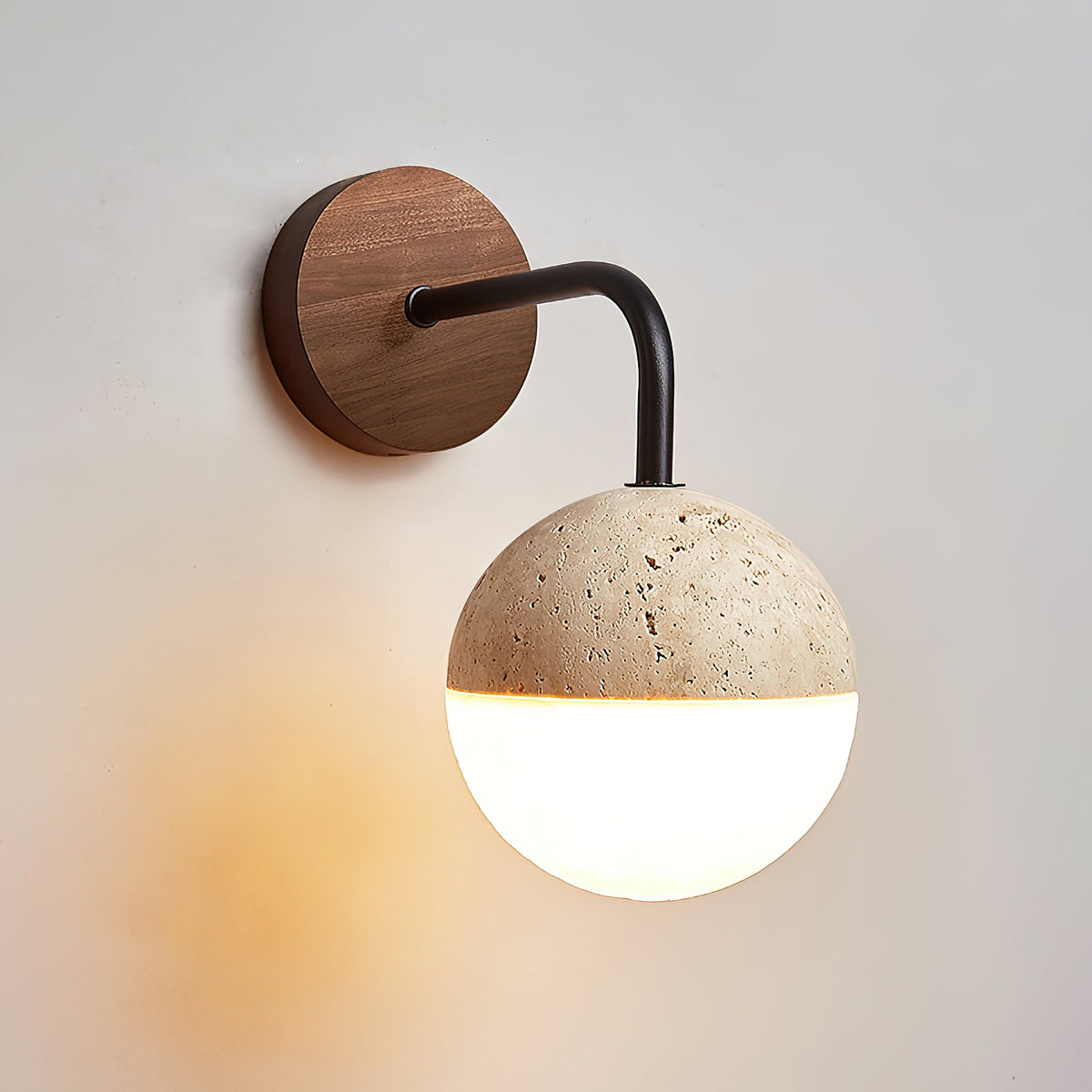 Tia Travertine Wall Lamp — view 10