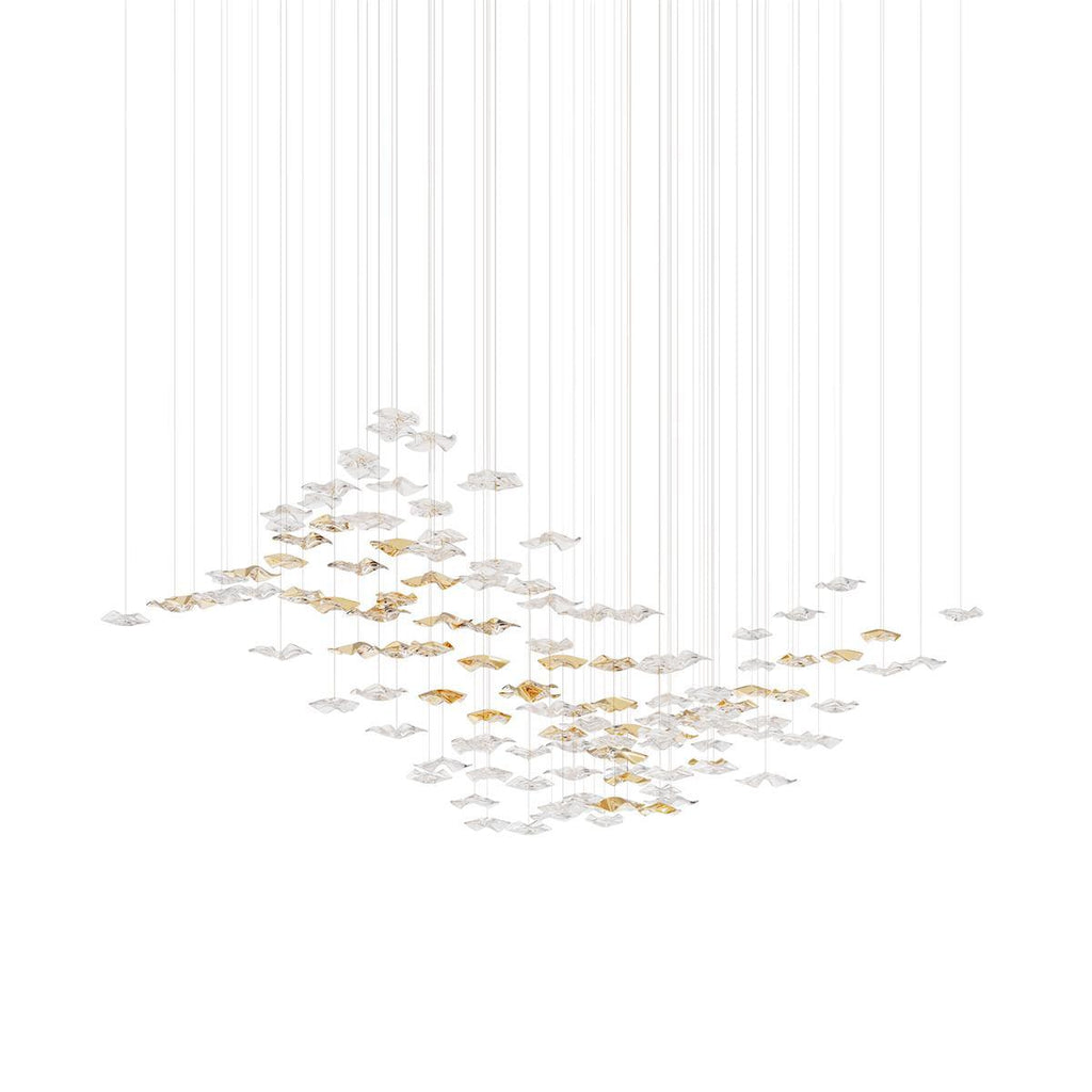 Tidal Art Glass Chandelier — view 24