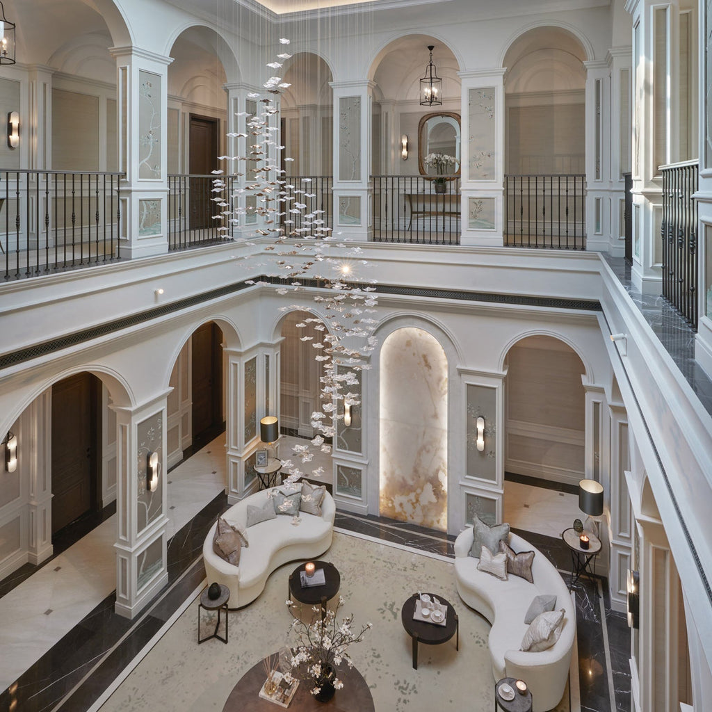 Tidal Art Glass Chandelier — view 13