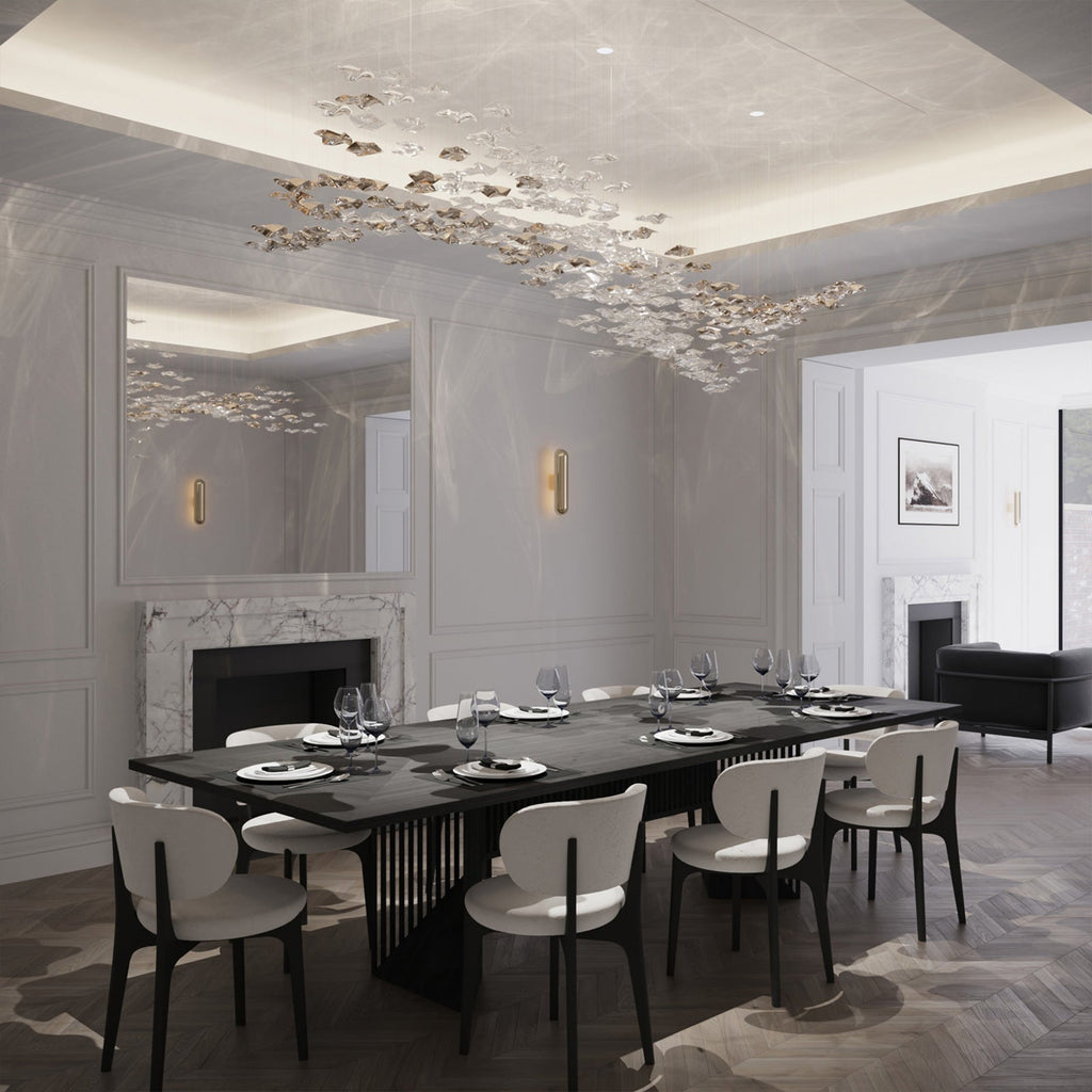 Tidal Art Glass Chandelier — view 14