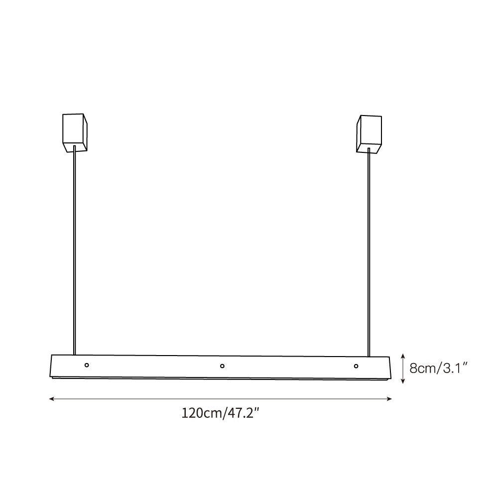 Tile Linear Pendant Lamp — view 3