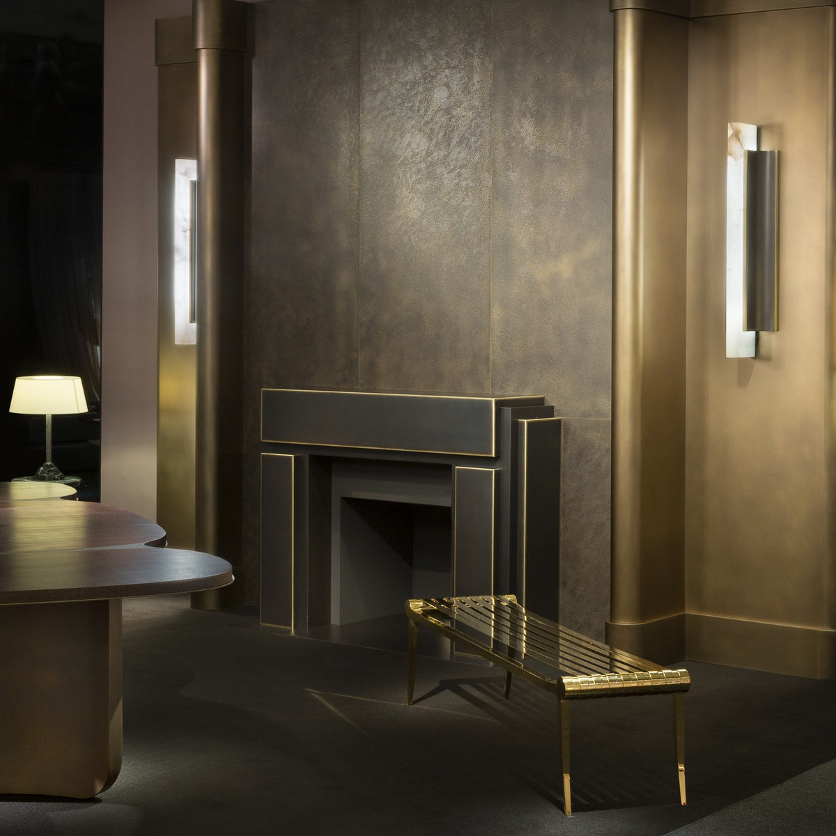 Timide Alabaster Wall Lamp — view 6
