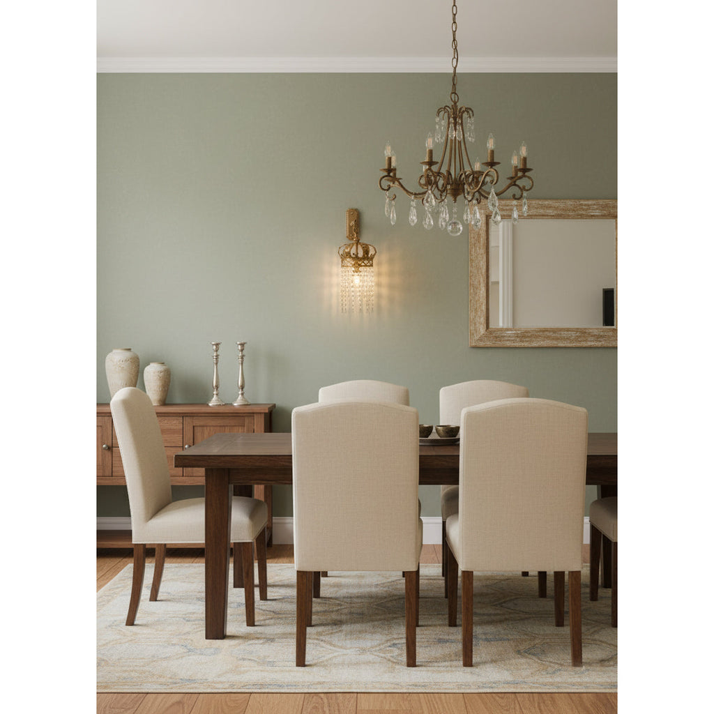 Timon Brass Crown Wall Lamp — view 12