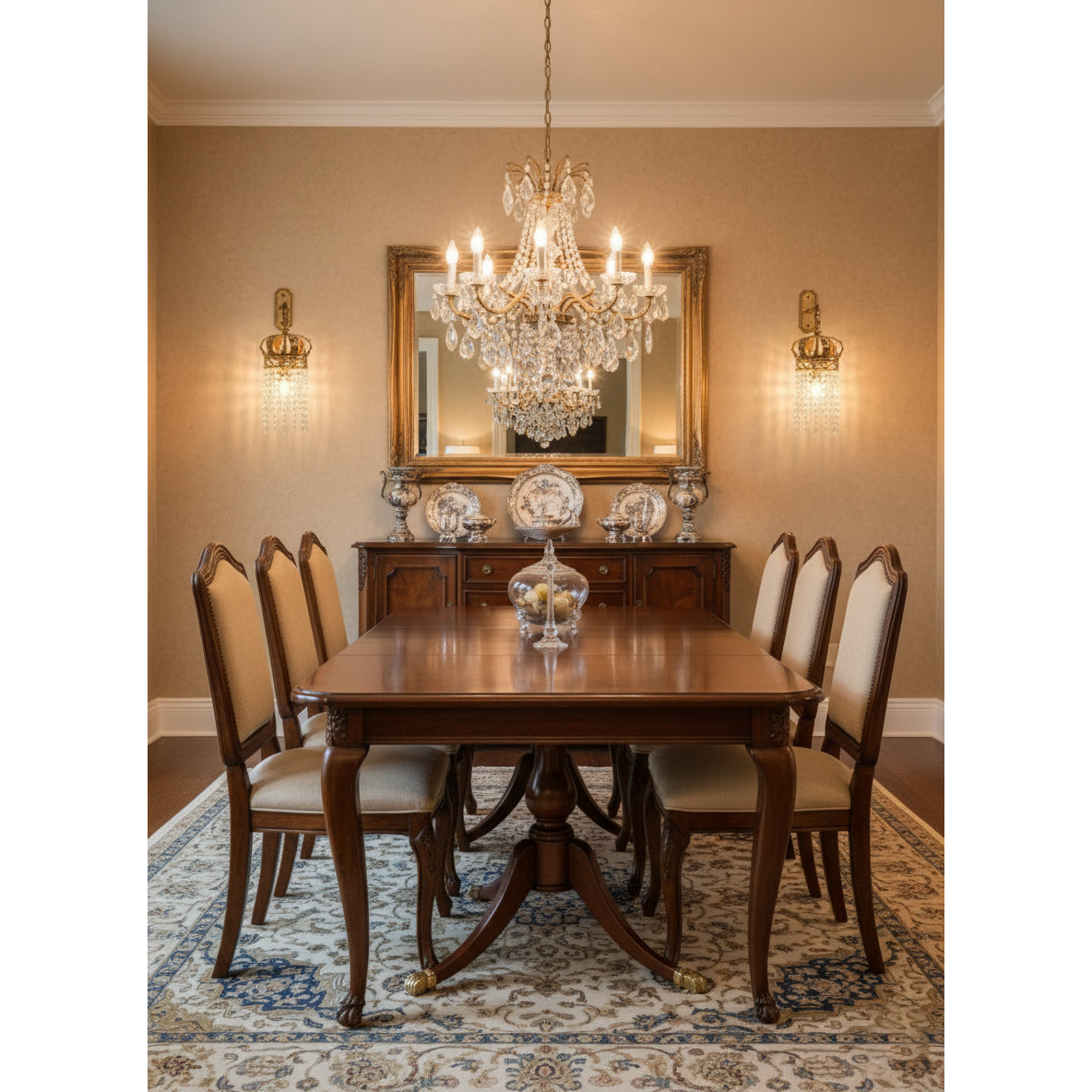 Timon Brass Crown Wall Lamp — view 6