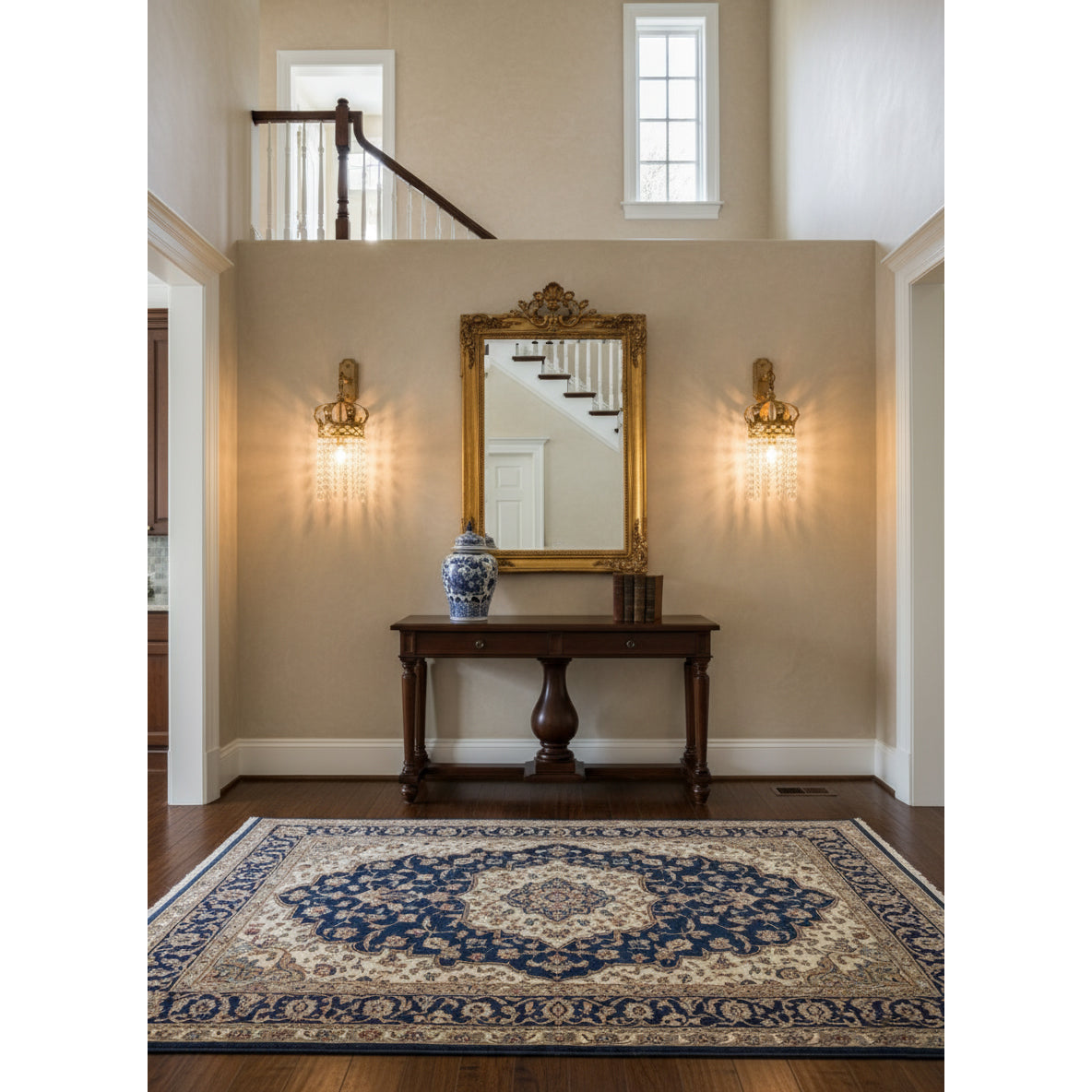 Timon Brass Crown Wall Lamp — view 9