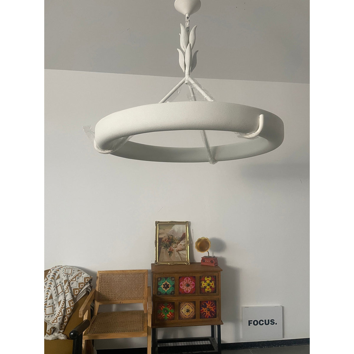 Tinsley Plaster Chandelier — view 17