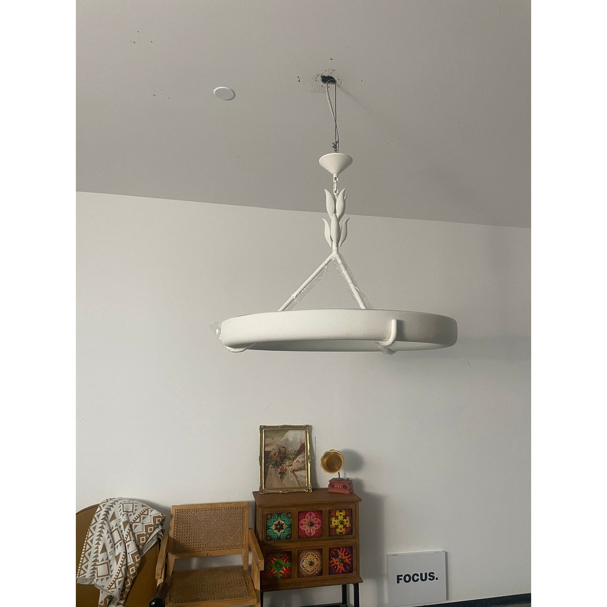Tinsley Plaster Chandelier — view 18