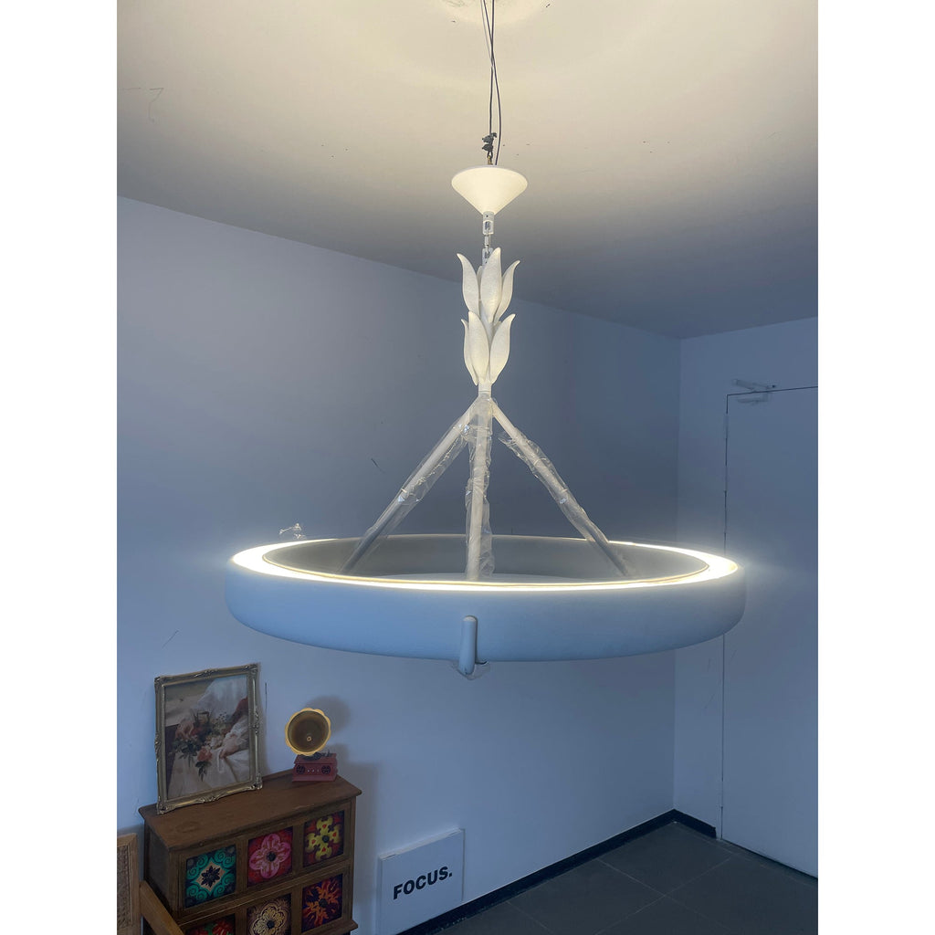 Tinsley Plaster Chandelier — view 19
